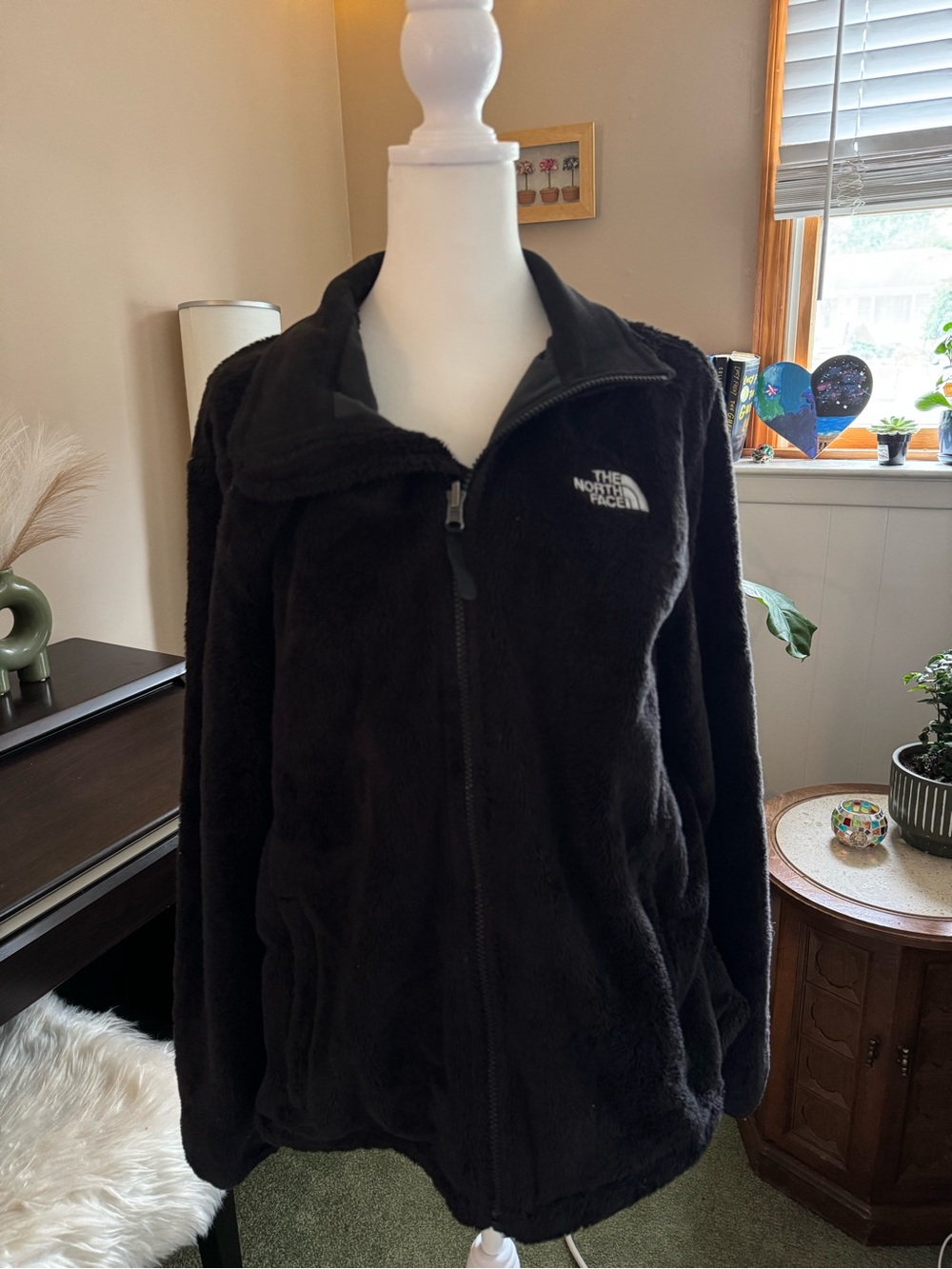 The North Face Women's Black Teddy Fleece Jacket